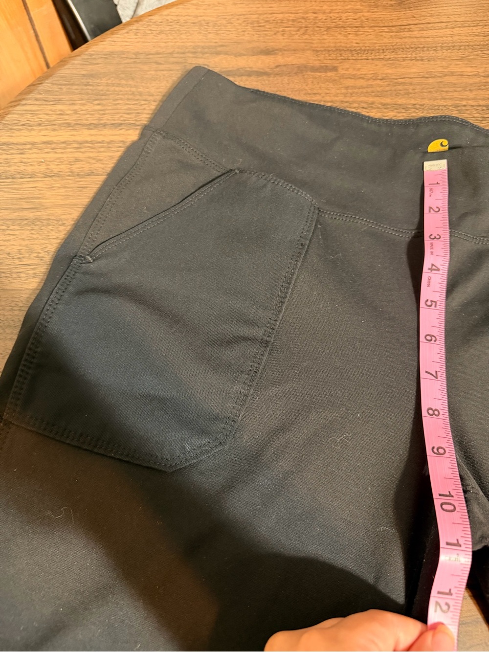 Carhartt Black Women's Skinny Work Pants - Picture 5 of 6
